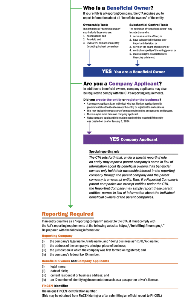 Beneficial owner decision tree